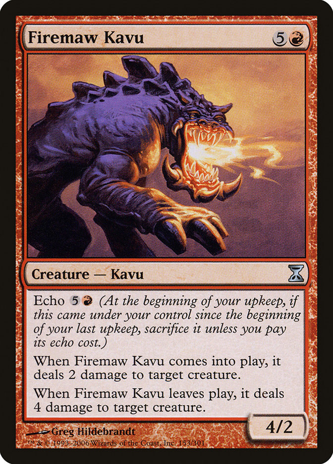 Firemaw Kavu [Time Spiral] | PLUS EV GAMES 