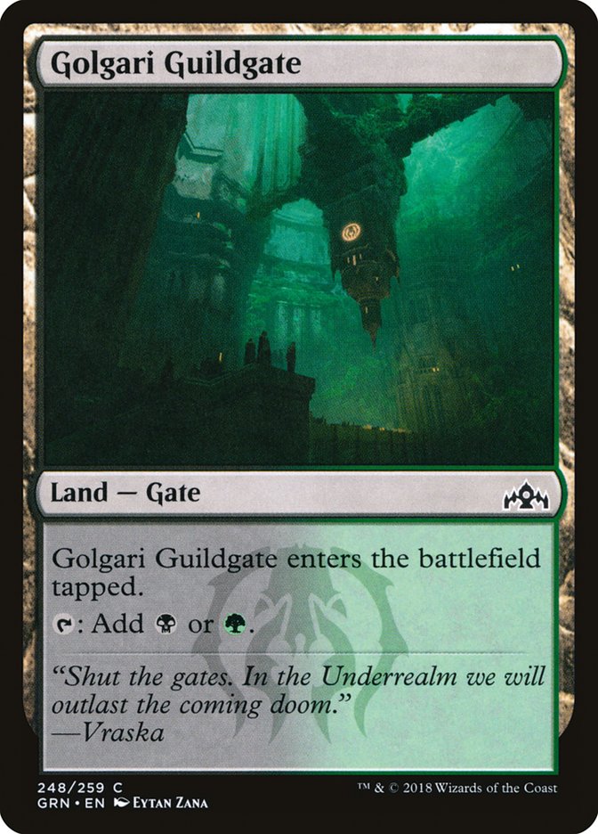 Golgari Guildgate (248/259) [Guilds of Ravnica] | PLUS EV GAMES 