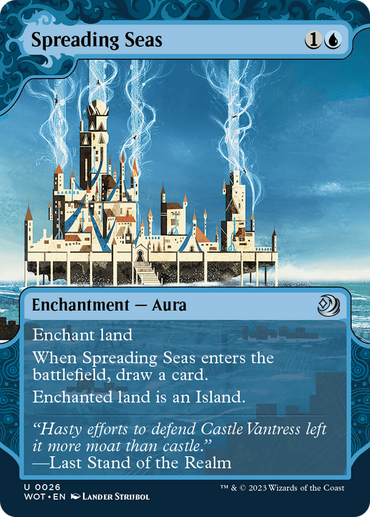 Spreading Seas [Wilds of Eldraine: Enchanting Tales] | PLUS EV GAMES 