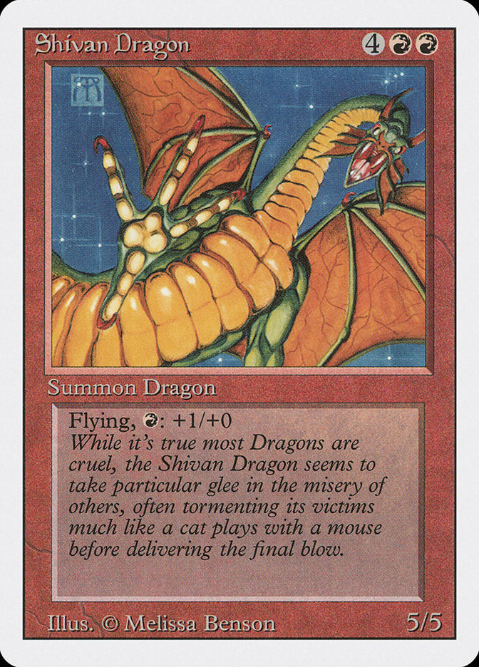Shivan Dragon [Revised Edition] | PLUS EV GAMES 