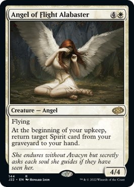 Angel of Flight Alabaster [Jumpstart 2022] | PLUS EV GAMES 