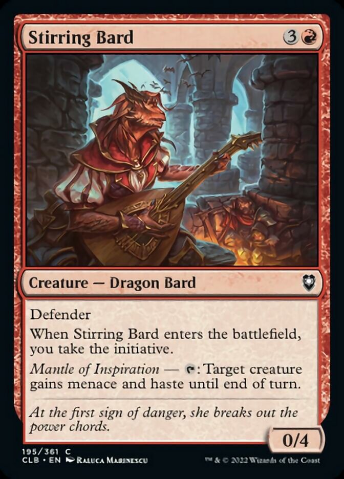 Stirring Bard [Commander Legends: Battle for Baldur's Gate] | PLUS EV GAMES 