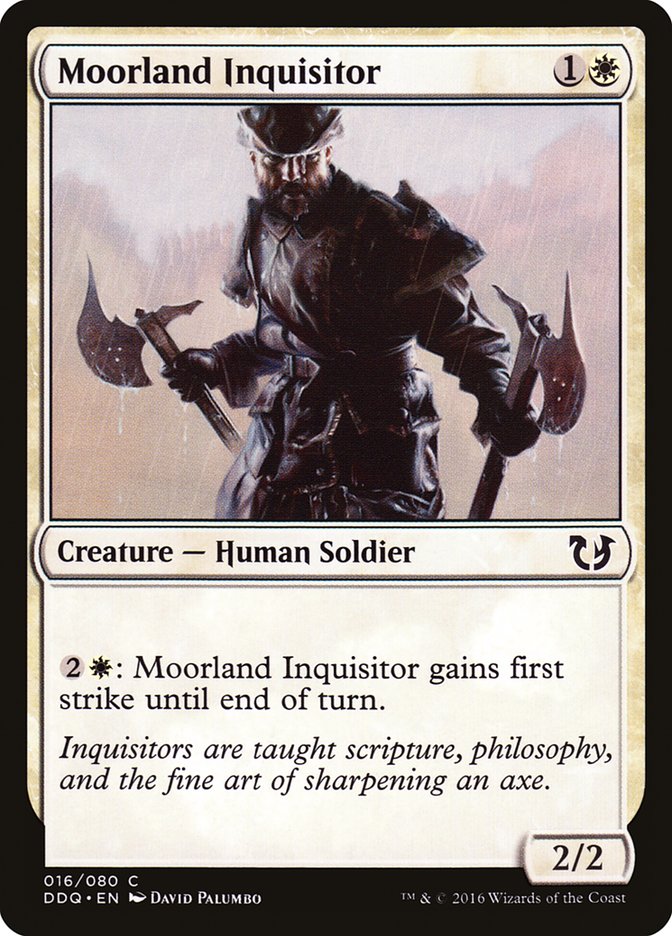 Moorland Inquisitor [Duel Decks: Blessed vs. Cursed] | PLUS EV GAMES 