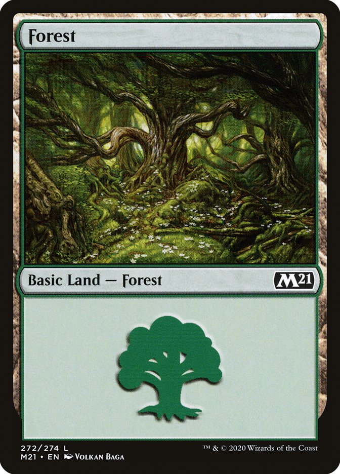 Forest (272) [Core Set 2021] | PLUS EV GAMES 