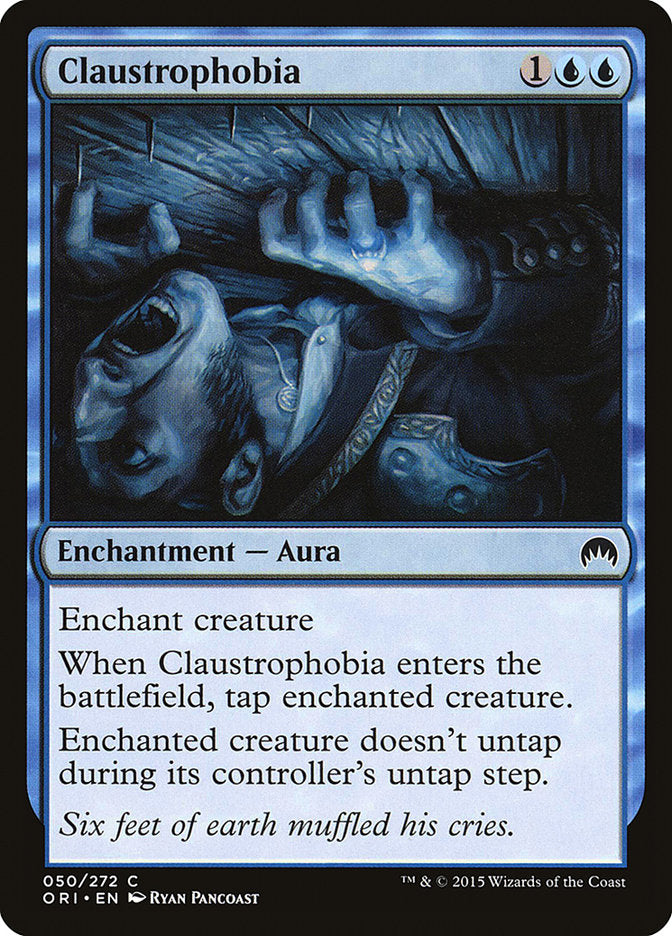 Claustrophobia [Magic Origins] | PLUS EV GAMES 