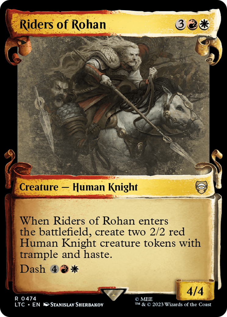 Riders of Rohan [The Lord of the Rings: Tales of Middle-Earth Commander Showcase Scrolls] | PLUS EV GAMES 