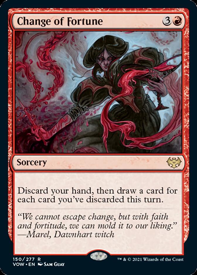 Change of Fortune [Innistrad: Crimson Vow] | PLUS EV GAMES 