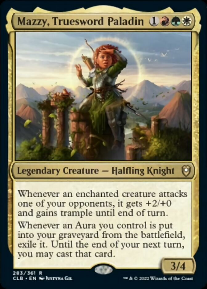 Mazzy, Truesword Paladin [Commander Legends: Battle for Baldur's Gate] | PLUS EV GAMES 