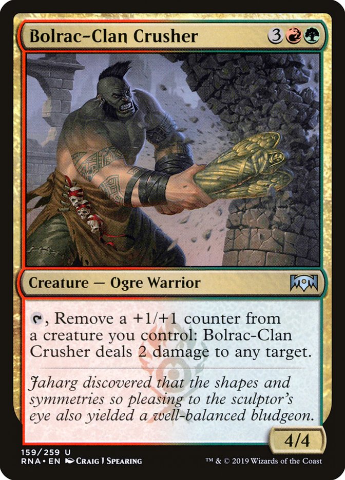 Bolrac-Clan Crusher [Ravnica Allegiance] | PLUS EV GAMES 