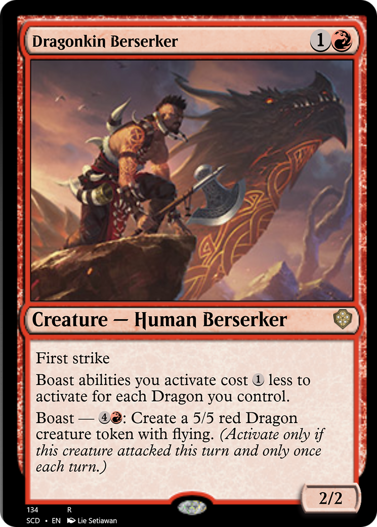 Dragonkin Berserker [Starter Commander Decks] | PLUS EV GAMES 