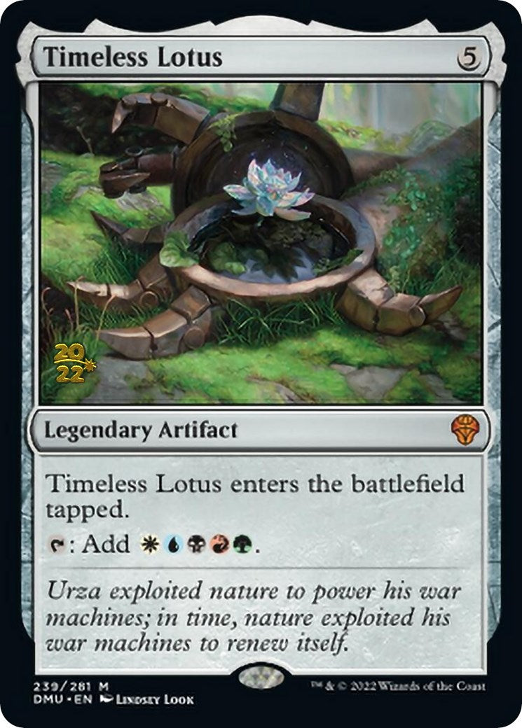 Timeless Lotus [Dominaria United Prerelease Promos] | PLUS EV GAMES 