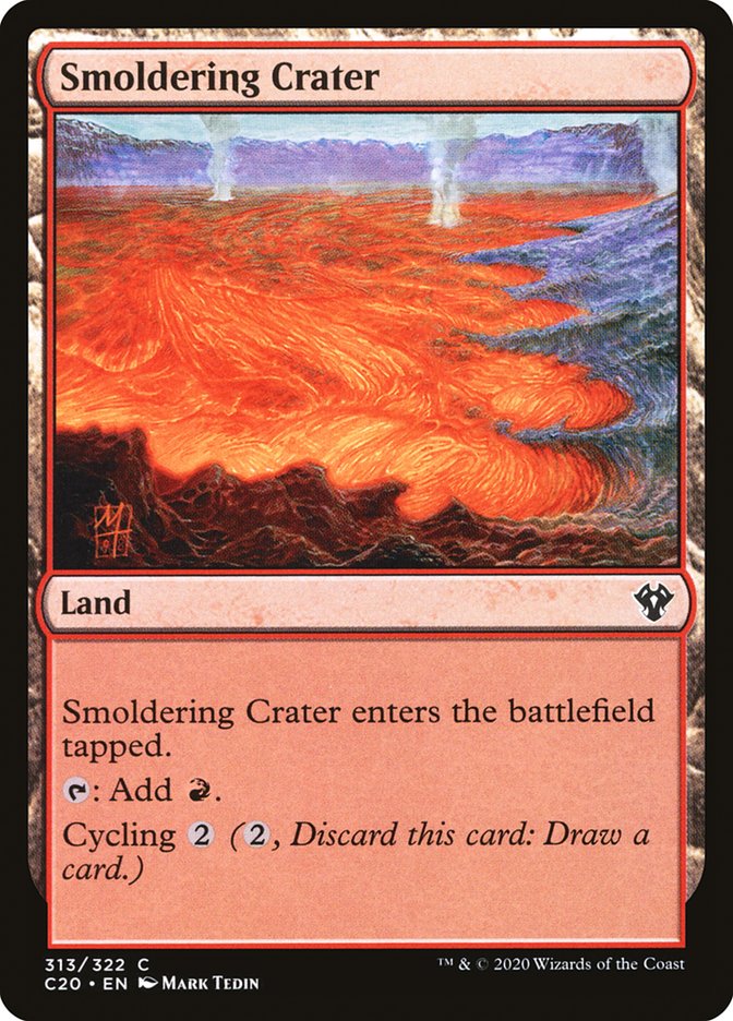 Smoldering Crater [Commander 2020] | PLUS EV GAMES 