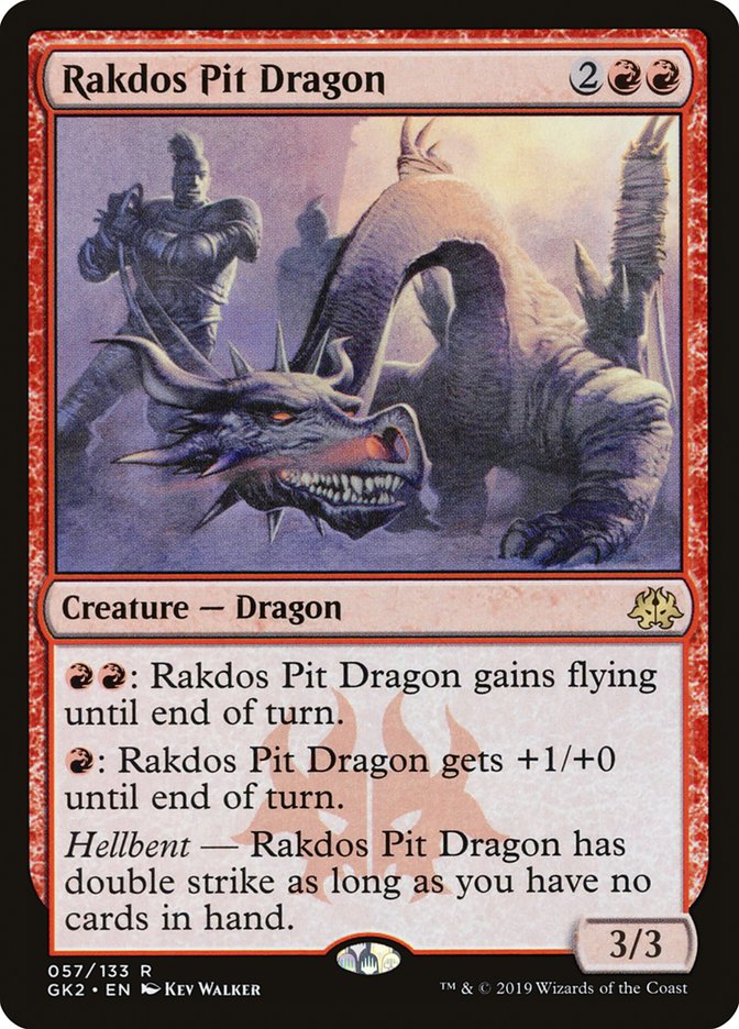 Rakdos Pit Dragon [Ravnica Allegiance Guild Kit] | PLUS EV GAMES 