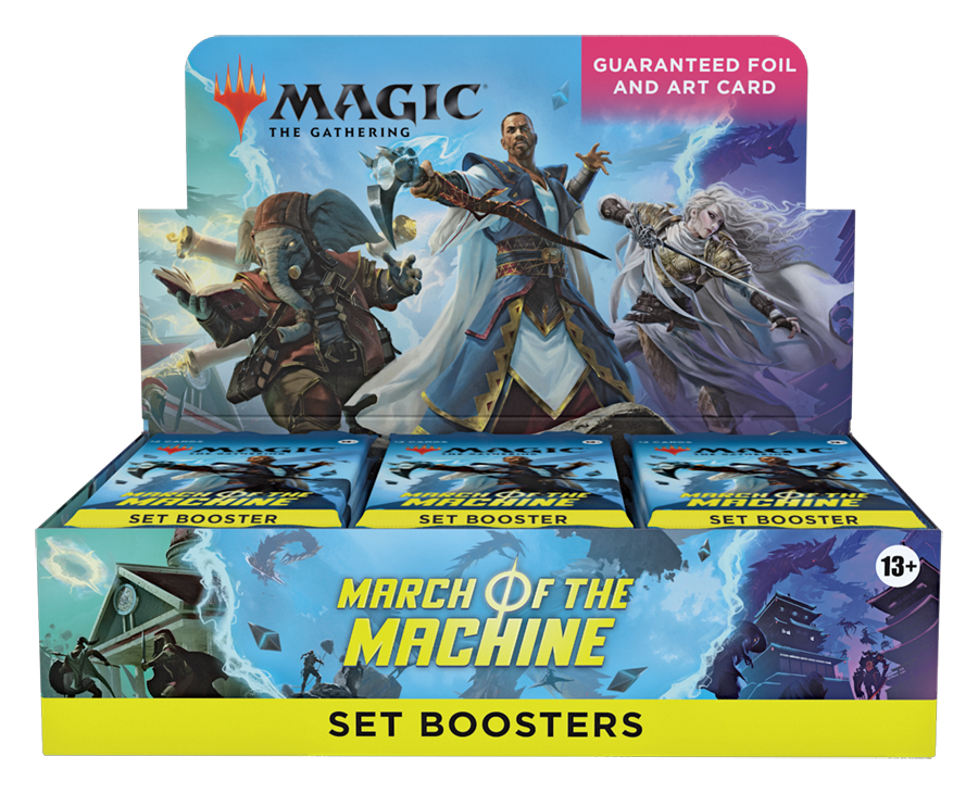 March of the Machine - Set Booster Display | PLUS EV GAMES 
