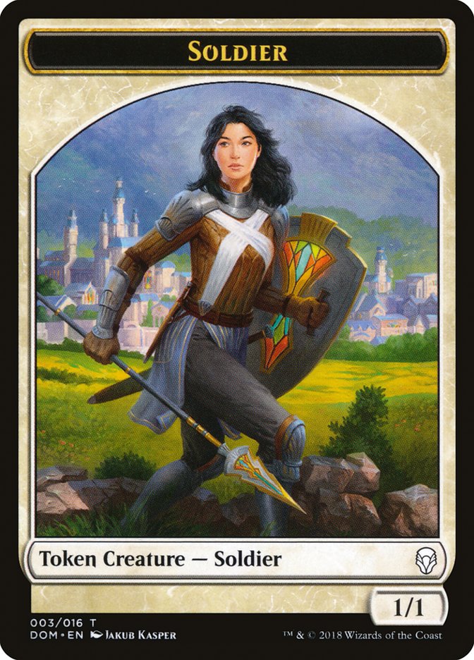 Soldier [Dominaria Tokens] | PLUS EV GAMES 