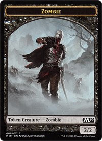 Zombie // Thopter Double-sided Token (Game Night) [Core Set 2019 Tokens] | PLUS EV GAMES 
