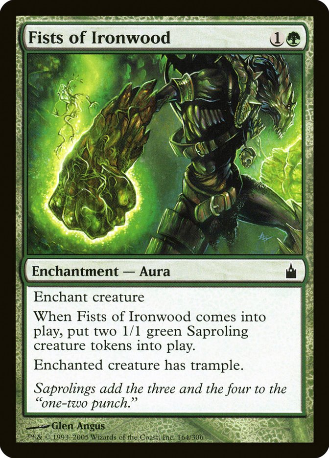 Fists of Ironwood [Ravnica: City of Guilds] | PLUS EV GAMES 