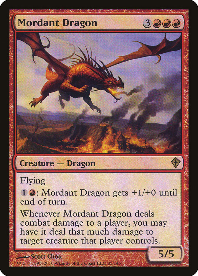 Mordant Dragon [Worldwake] | PLUS EV GAMES 