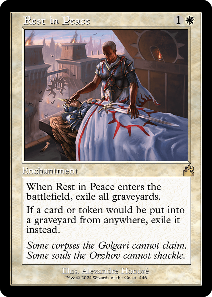 Rest in Peace (Retro Frame) [Ravnica Remastered] | PLUS EV GAMES 