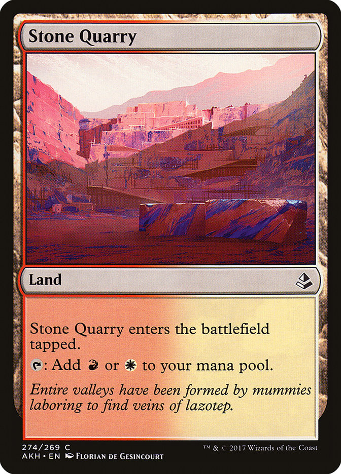 Stone Quarry [Amonkhet] | PLUS EV GAMES 