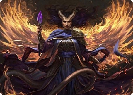 Farideh, Devil's Chosen Art Card [Dungeons & Dragons: Adventures in the Forgotten Realms Art Series] | PLUS EV GAMES 