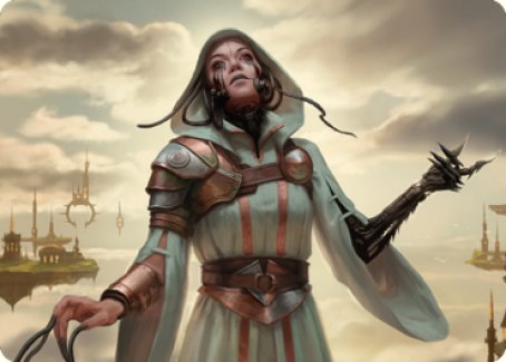 Phyrexian Missionary Art Card [Dominaria United Art Series] | PLUS EV GAMES 