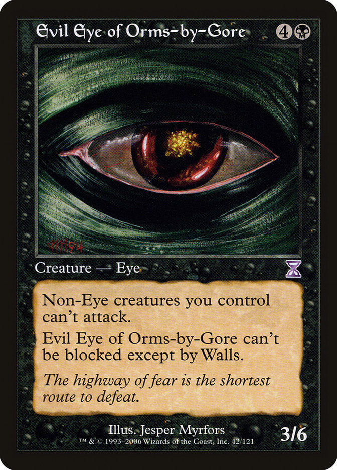 Evil Eye of Orms-by-Gore [Time Spiral Timeshifted] | PLUS EV GAMES 