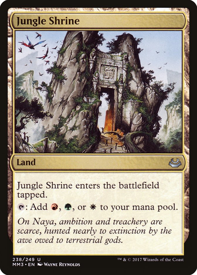 Jungle Shrine [Modern Masters 2017] | PLUS EV GAMES 