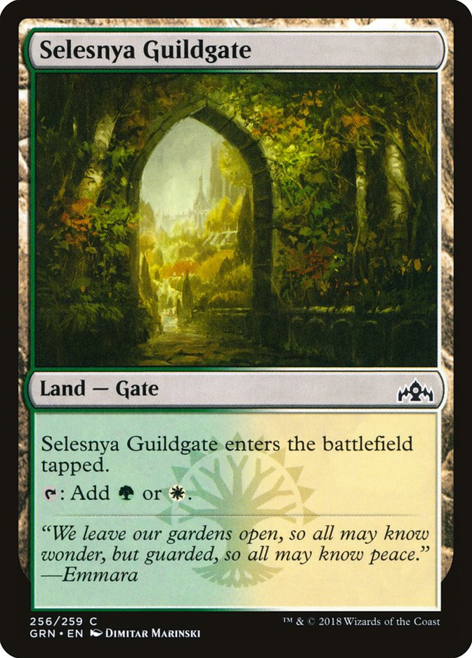 Selesnya Guildgate (256/259) [Guilds of Ravnica] | PLUS EV GAMES 