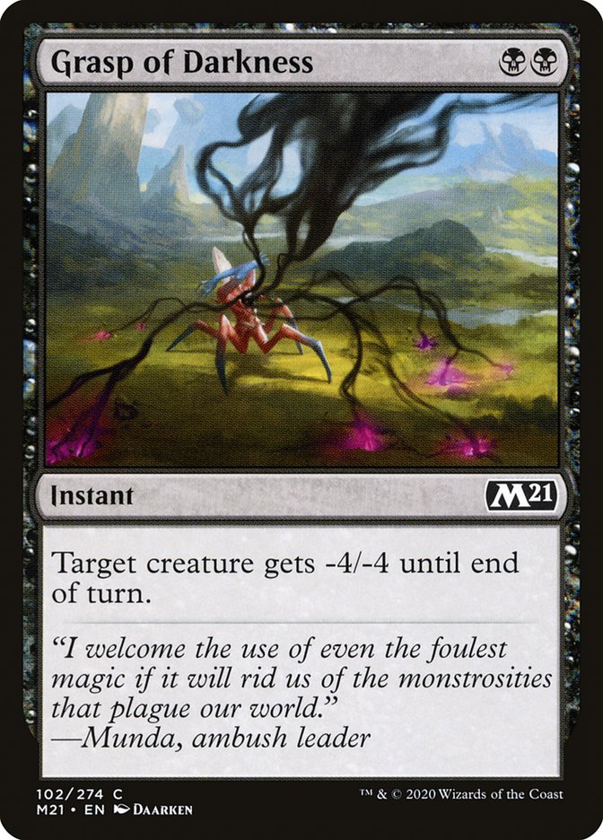 Grasp of Darkness [Core Set 2021] | PLUS EV GAMES 