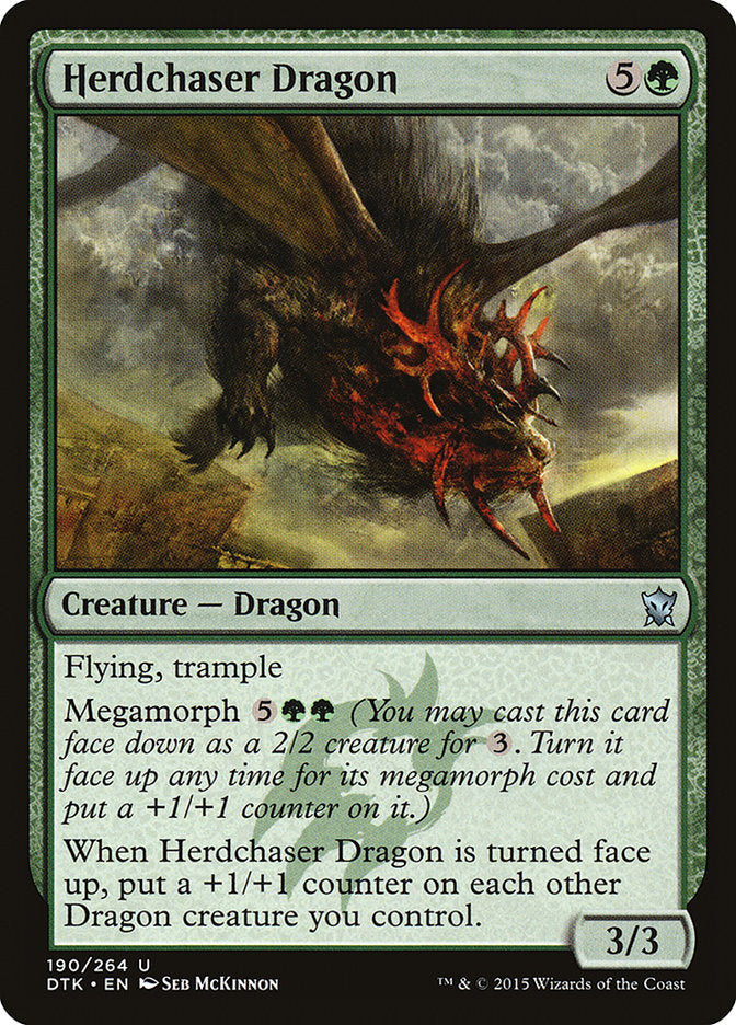 Herdchaser Dragon [Dragons of Tarkir] | PLUS EV GAMES 