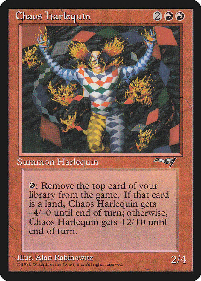 Chaos Harlequin [Alliances] | PLUS EV GAMES 
