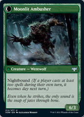 Oakshade Stalker // Moonlit Ambusher [Innistrad: Crimson Vow] | PLUS EV GAMES 