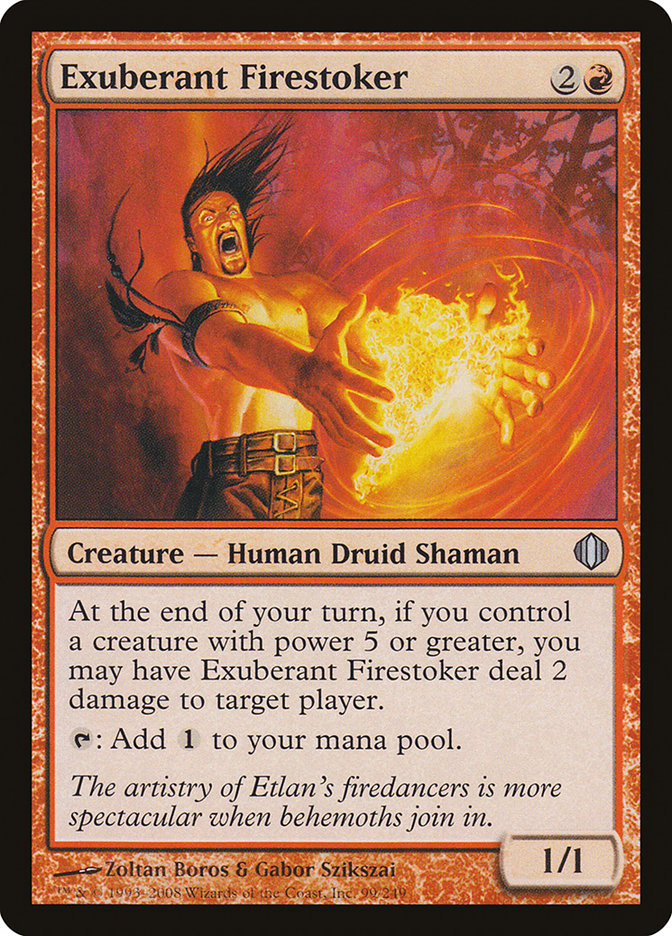 Exuberant Firestoker [Shards of Alara] | PLUS EV GAMES 