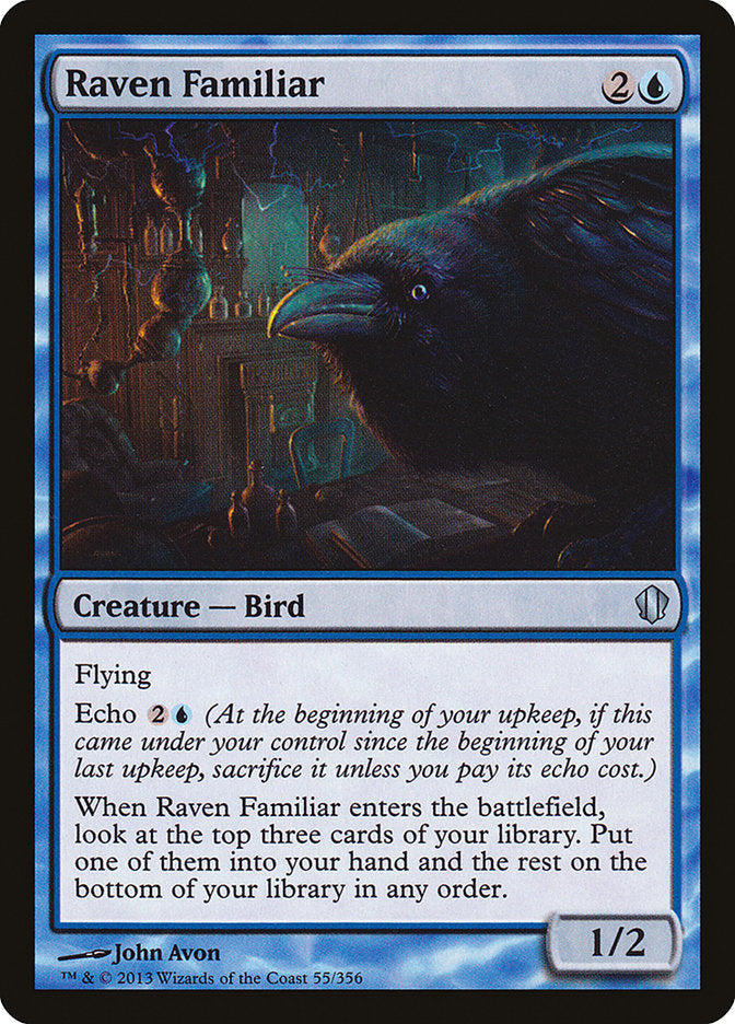 Raven Familiar [Commander 2013] | PLUS EV GAMES 