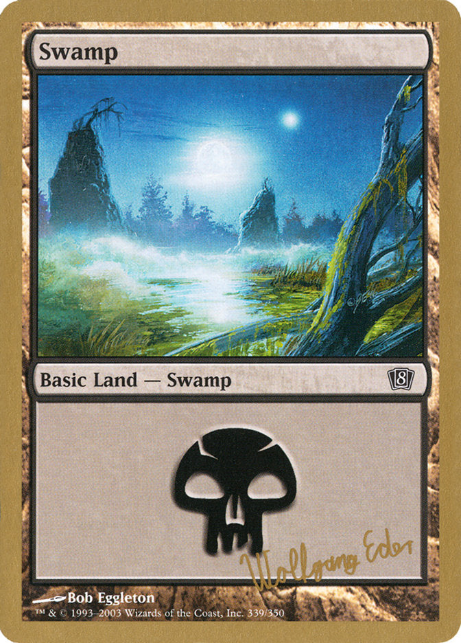 Swamp (we339) (Wolfgang Eder) [World Championship Decks 2003] | PLUS EV GAMES 