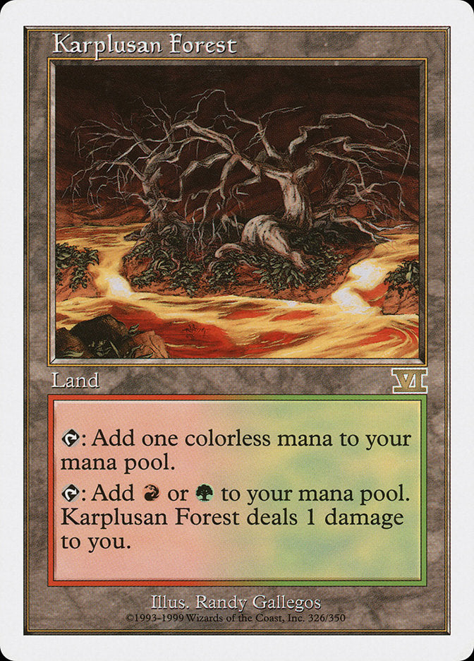 Karplusan Forest [Classic Sixth Edition] | PLUS EV GAMES 