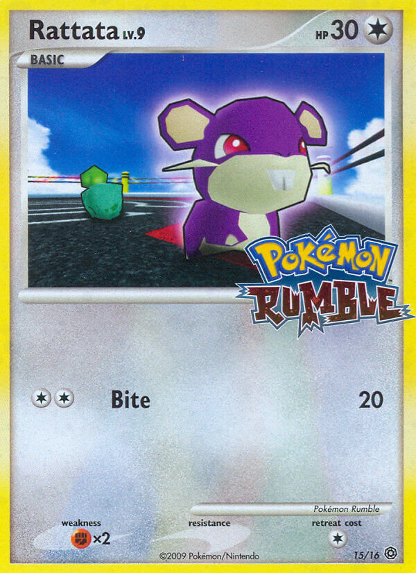 Rattata (15/16) [Pokémon Rumble] | PLUS EV GAMES 