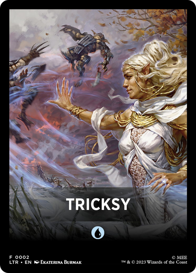 Tricksy Theme Card [The Lord of the Rings: Tales of Middle-Earth Tokens] | PLUS EV GAMES 