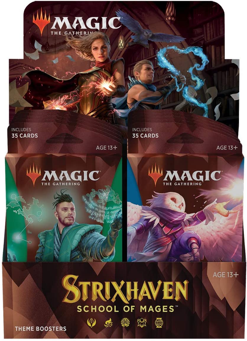 Strixhaven Theme Booster Display Box - 10 (35-Card) Booster Packs | PLUS EV GAMES 