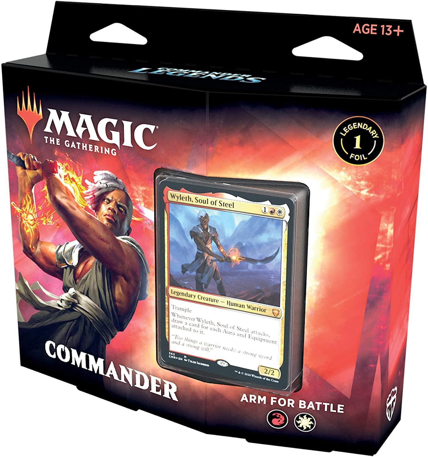 Commander Legends Commander Deck – Arm For Battle - Cape Fear Collectibles | PLUS EV GAMES 