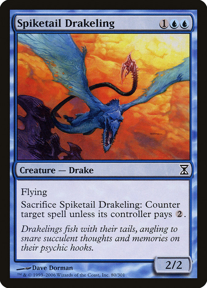 Spiketail Drakeling [Time Spiral] | PLUS EV GAMES 