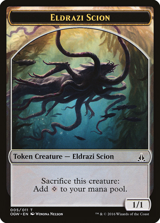 Eldrazi Scion (005/011) [Oath of the Gatewatch Tokens] | PLUS EV GAMES 