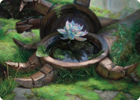 Timeless Lotus Art Card [Dominaria United Art Series] | PLUS EV GAMES 