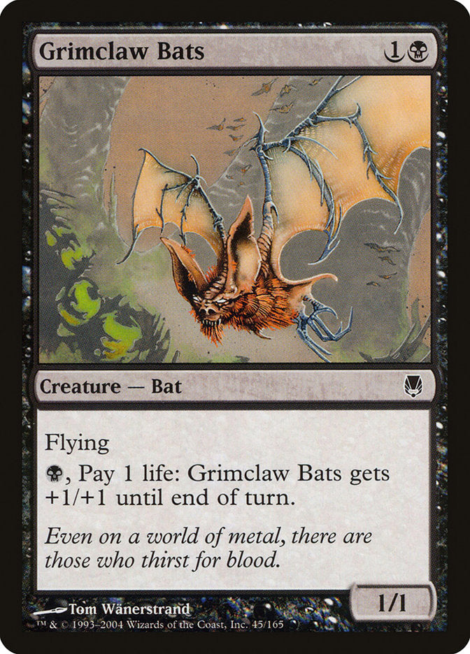 Grimclaw Bats [Darksteel] | PLUS EV GAMES 
