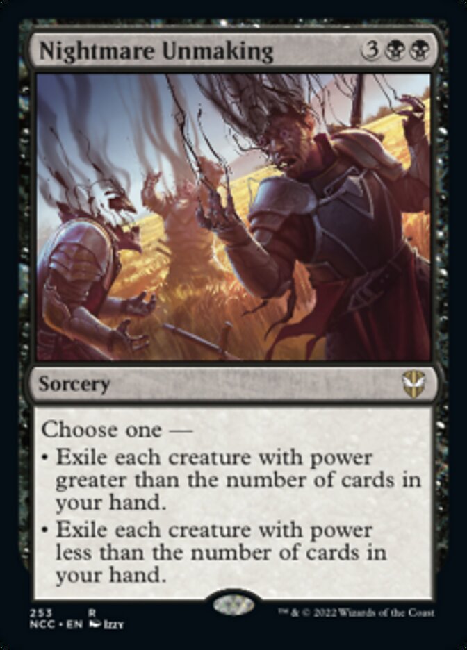 Nightmare Unmaking [Streets of New Capenna Commander] | PLUS EV GAMES 