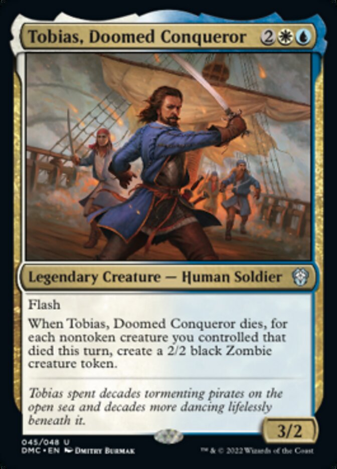 Tobias, Doomed Conqueror [Dominaria United Commander] | PLUS EV GAMES 