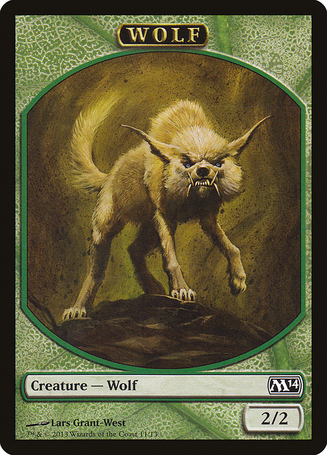 Wolf [Magic 2014 Tokens] | PLUS EV GAMES 
