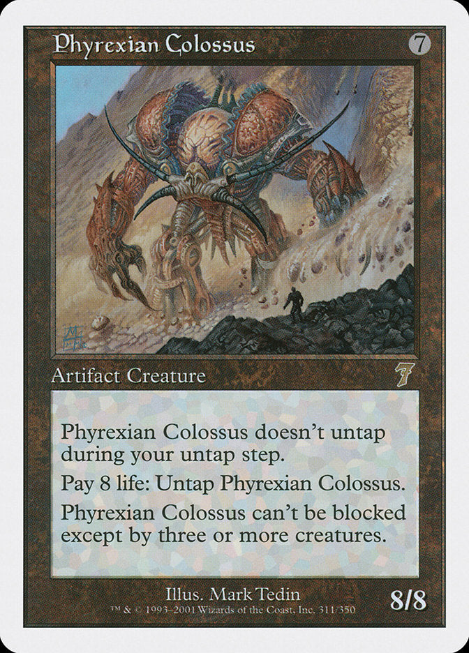 Phyrexian Colossus [Seventh Edition] | PLUS EV GAMES 