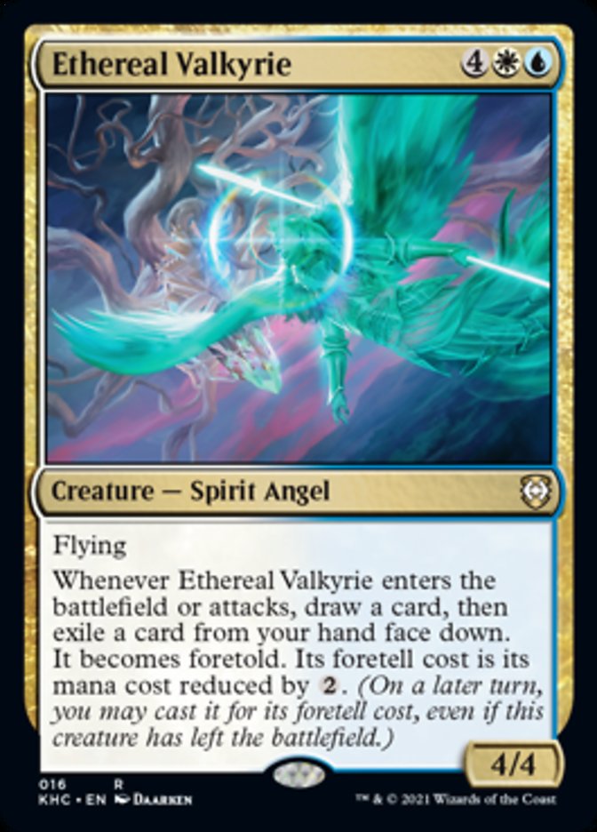 Ethereal Valkyrie [Kaldheim Commander] | PLUS EV GAMES 